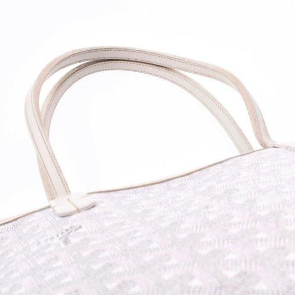 Goyard Goyardine Artois Pm White Coated Canvas Tote - Picture 4 of 13
